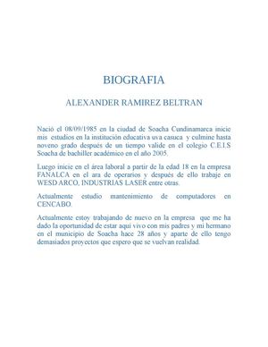 Biografia 