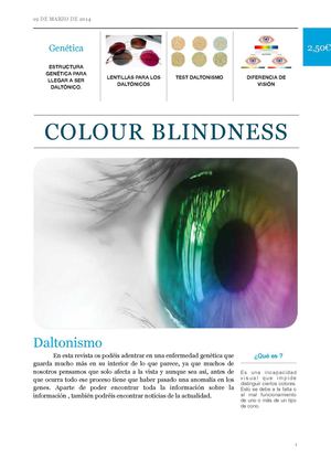 Colour Blindness