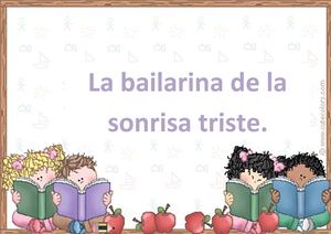 La bailarina de la sonrisa triste