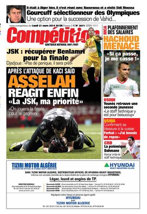 Edition du 31 03 2014