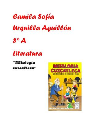 Mitología Cuzcatleca.