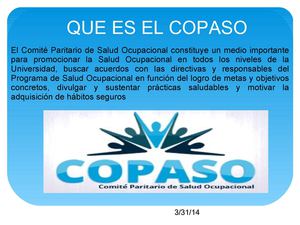 QUE ES EL COPASO