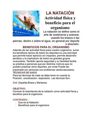 la natacion periodico en word