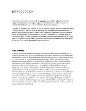 mecánica automotriz