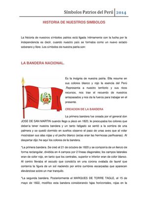 Símbolos Patrios del Perú