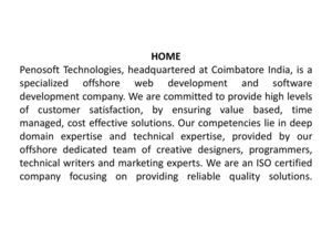 penosoft software solutions