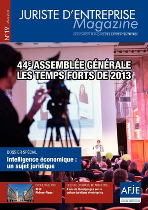 Juriste d'Entreprise Magazine n° 19 