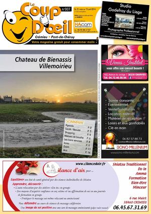 LE COUP D OEIL CREMIEU N°7 31/03/2014