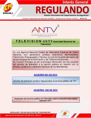 BOLETIN  27 ANTV