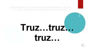 Truz...truz...truz! Podemos entrar?