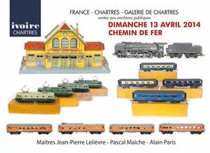 CHEMIN DE FER ecart. O - I - II ET REEL - Dimanche 13 avril 2014 à 10H ET 14H: