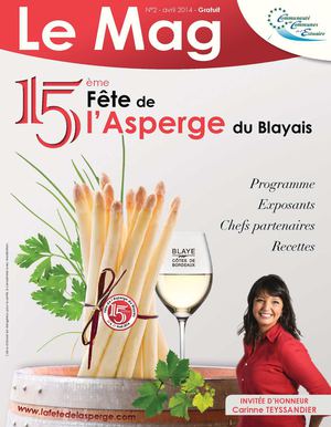 Magazine de la Fête de l'Asperge du Blayais 2014