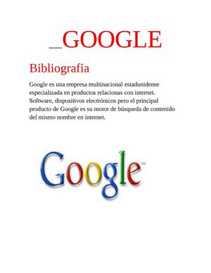 trabajo  Google
