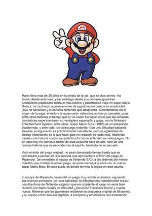 La verdad tras el juego de Súper Mario Bros