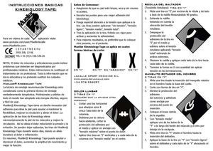 Manual de Uso Vendas Kinesiologicas Precortadas