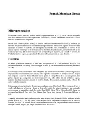 Microprocesador