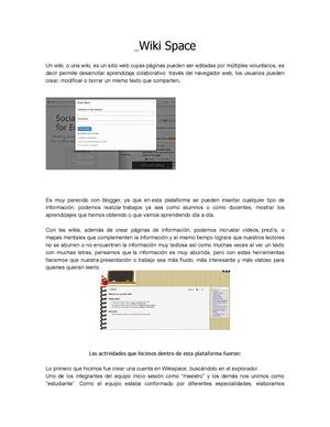 Wiki Space
