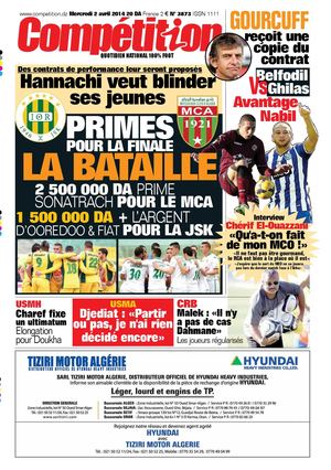 Edition du 02 04 2014