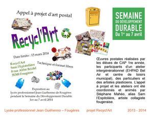 Recycl'Art - exposition d'art postal