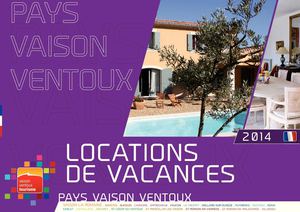 LOCATIONS DE VACANCES 2014 - Office de Tourimse du Pays Vaison Ventoux