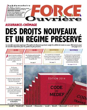 Force Ouvrière hebdomadaire n°3111