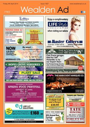 Wealden Advertiser 04/04/2014