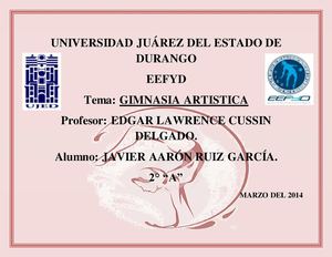 GIMNASIA ARTISTICA
