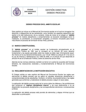 Debido proceso