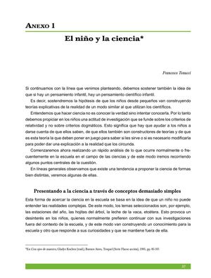 el niño y la ciencia