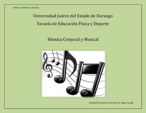 Ritmica Corporal y Musical