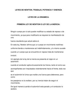 LEYES DE NEWTON