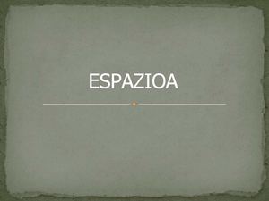 ESPAZIOA
