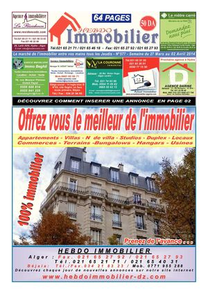 N° 577 - Semaine du 27 mars au 02 avril  2014