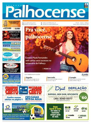 Jornal Palavra Palhocense - Edição 429