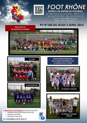 PV 186 du jeudi 3 avril 2014