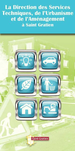 Plaquette Direction des Services Techniques, de l'urbanisme et de l'Aménagement