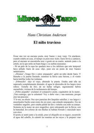 Niño travieso 