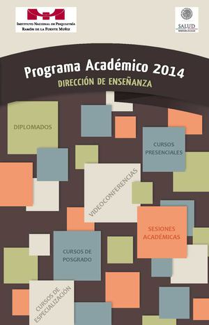 Programa Académico del Instituto Nacional de Psiquiatría Ramón de la Fuente Muñiz  