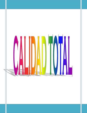 Calidad Total