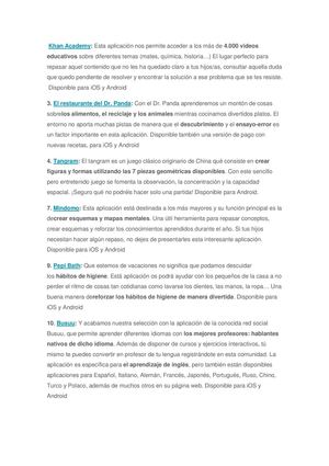 APLICACIONES PARA ANDROID
