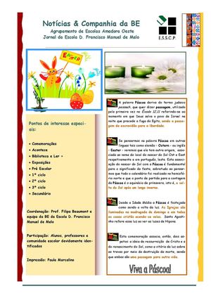 Jornal da Páscoa 2014