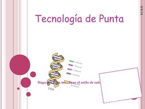 Tecnología de puntas
