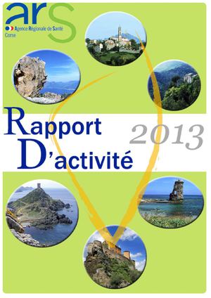 Rapport d'activité 2013 ARS Corse 