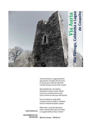 Torre de Caldaloba-Río Tamoga-Lagoa de Cospeito