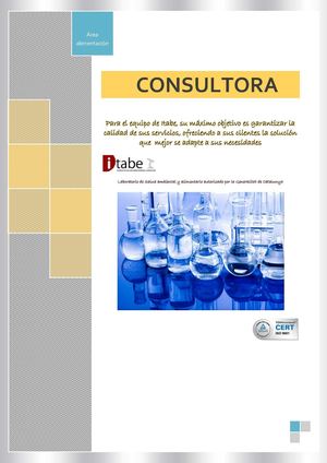 CONSULTORÍA ALIMENTARIA ITABE S.L.