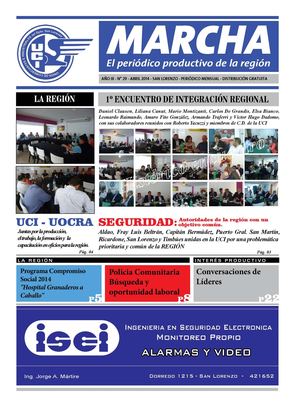 PERIODICO MARCHA ABRIL 2014