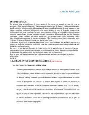 conserva de alimentos