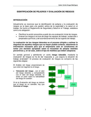 Peligros y Riesgos