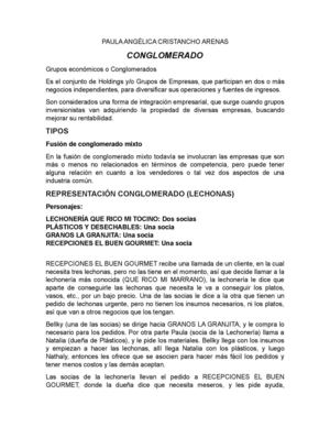 CONGLOMERADO 