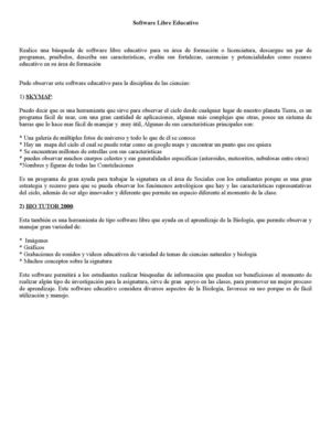 Software Libre Educativo